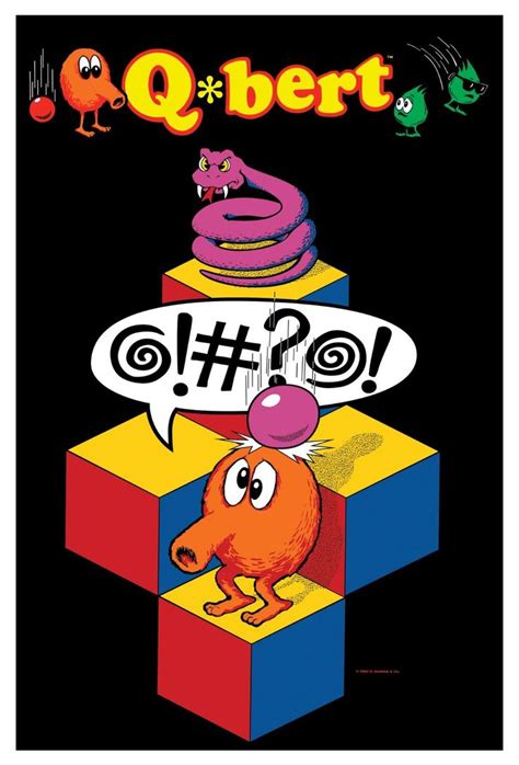 Qbert: A Whimsical Cube Odyssey Full of Colorful Characters and Mind-Bending Puzzles!